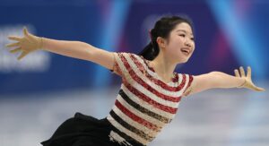 figure skating olympics 2026 : Japan’s Nakai Ami delivers leading performance in figure skating