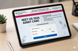 NEET UG Admit Card Released 2026: नीट यूजी एडमिट कार्ड एसे करे डाउनलोड।